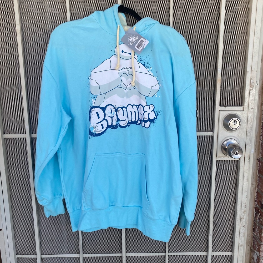 Disney Baymax Hoodie in Light Blue